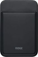 The Ridge Wallet - Magsafe Cardholder - Matte Black - Large Front