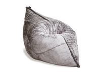 Lovesac - PillowSac in Phur - Charcoal Wombat - Large Front