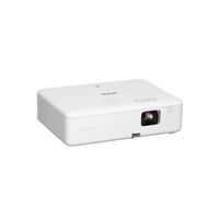 Epson - EpiqVision Flex CO-W01 Portable Projector, 3-Chip 3LCD, Built-in Speaker, 300-Inch Home E... - Large Front