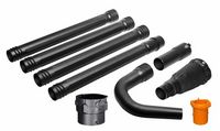 WORX - Gutterpro Universal Gutter Cleaning Kit For Leaf Blowers - Black - Large Front