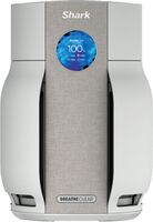 Shark - BreatheClear Air Purifier with NeverChange, 750 sqft - Dove - Large Front