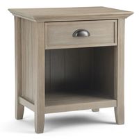 Acadian Bedside Table - Large Front