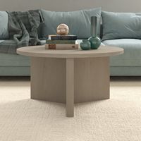 Camden&Wells - Rockwill Coffee Table - White Wash - Large Front