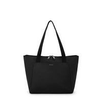 TUMI - Voyageur Just In Case Small Tote Bag - Black/GunMetal - Large Front
