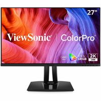 ViewSonic - VP2756A-2K 27 IPS LED QHD Pantone Validated Monitor. (HDMI, USB, Display Port) - Black - Large Front