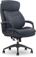La-Z-Boy - Calix Big and Tall Executive Chair with TrueWellness Technology Office Chair - Slate - Large Front