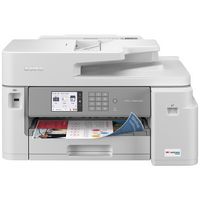 Brother - MFC-J5855DW INKvestment Tank All-in-One Inkjet Printer with up to 1-Year of Ink In-box ... - Large Front