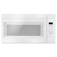 Amana - 1.6 Cu. Ft. Over-the-Range Microwave - White - Large Front