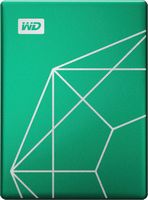 WD - My Passport Ultra 6TB External USB 3.0 Portable Hard Drive - Green - Large Front