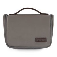 Bugatti - Contrast collection - Toiletry bag - Gray - Large Front