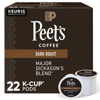 Peet's Coffee - Major Dickason's K-Cup Pods 22-Pack - Large Front