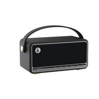 Edifier - MP330 Portable Bluetooth Speaker - Retro Black - Large Front