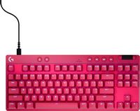 Logitech - PRO X TKL RAPID Tenkeyless Corded Magnetic Analog Switch Gaming Keyboard with Customiz... - Large Front
