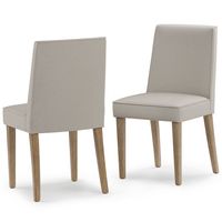 Simpli Home - Bartow Dining Chair ( Set of 2 ) - Natural - Large Front