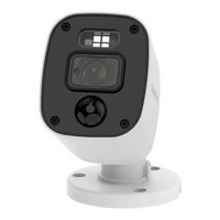 Swann - Add-On Bullet Security Camera for DVR, 4K UHD Video, Flashing and Spotlight, Outdoor Nigh... - Large Front