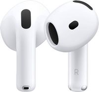 Apple - AirPods 4 with Active Noise Cancellation - White - Large Front