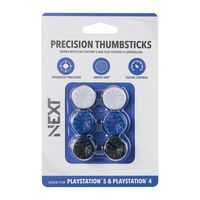NEXT - Precision Thumbstick Multi-Pack for PlayStation 5 and PlayStation 4 Controllers - Multi Color - Large Front