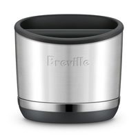 Breville - Knock Box 10 - Brushed Stainless Steel - Large Front