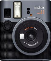 Fujifilm - instax mini 41 Instant Film Camera - Black - Large Front