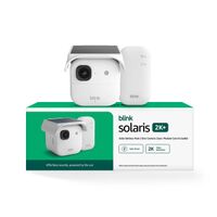 Blink - Solaris 2K+ — Solar-powered wireless smart security camera, runs in as little as 45 minut... - Large Front
