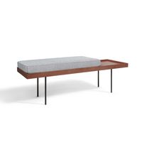 Burrow - Carta Hardwood Bench - Walnut - Large Front