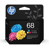 HP - 68 Standard Capacity Ink Cartridge - Tri-color - Large Front