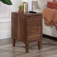 Sauder - Willow Place Recliner Table Gw - Grand Walnut - Large Front