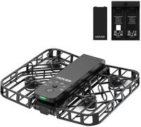 HoverAir - X1 Self-Flying Camera Drone Combo - Black - Large Front