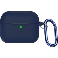 SaharaCase - Venture Series Silicone Combo Kit Case for Apple AirPods (3rd Generation) - Blue - Large Front