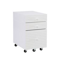 Linon Home Décor - Rosita Three-Drawer File Cabinet - White - Large Front