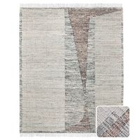 Simpli Home - Lester 8 x 10 Area Rug - Natural,Silver - Large Front