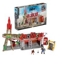 MEGA - Fallout Red Rocket Truck Stop Collectible Building Set - Large Front