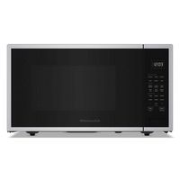 KitchenAid - 1.6 Cu. Ft. Countertop Microwave with Sensor Cooking - Stainless Steel - Large Front