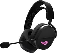 ASUS - ROG Pelta Wireless Gaming Headset for PC/Mac, PS5, PS4 and Switch - Black - Large Front