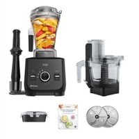 Vitamix - Ascent® X2 SmartPrep Kitchen System - Black - Large Front