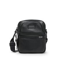 TUMI - Alpha Medium Crossbody Bag - Black - Large Front