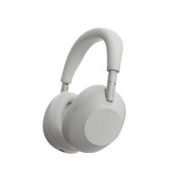 Sony - WH1000XM6- Best Wireless Noise Canceling Headphones - Silver - Large Front