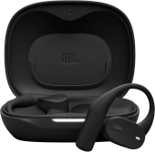 JBL - Sense Lite - TRUE Wireless Bluetooth Open-ear Headphones - 2025 - Black - Large Front