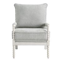 OSP Home Furnishings - Kaylee Spindle Chair - Smoke - Large Front