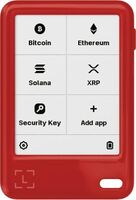 Ledger - Nano Gen 5 with Recovery Key - Cherry Red - Large Front