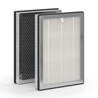 Medify Air - Medify True HEPA H13 Replacement Filter for MA-25 - Silver - Large Front