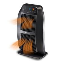 Honeywell - Heat Genius Ceramic Heater - Black - Large Front