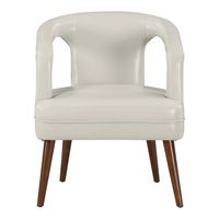 OSP Home Furnishings - Mason Accent Reception Chair - Cream - Large Front