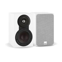 DALI - Sonik 1 Bookshelf Speakers (Pair) - White - Large Front