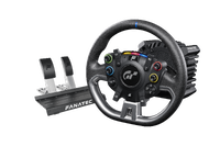 Fanatec - Gran Turismo Pro – 5Nm Direct Drive Force Feedback Sim Racing Bundle with Wheel, Pedals... - Large Front