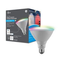 Cync - PAR38 Outdoor Smart LED Light Bulb - Color Changing - Full Color - Large Front