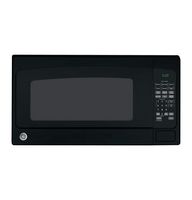 GE - 2.0 Cu. Ft. Countertop Microwave with Sensor Cooking and Defrost - Black - Large Front