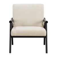 OSP Home Furnishings - Weldon Armchair - Linen - Large Front