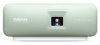 BenQ GV10 LED Mini Portable Projector, 3W Built-in Speaker, Auto Vertical Keystone - White - Large Front