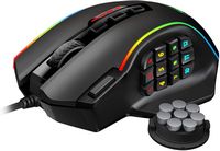 REDRAGON - M901-K-2 Wired MMO Gaming Mouse, 12400 DPI, RGB, 19 Programmable Buttons, Weight Tunin... - Large Front